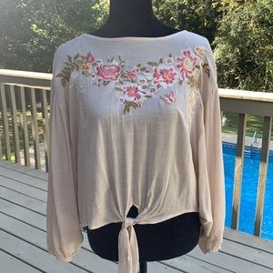Embroidered Top